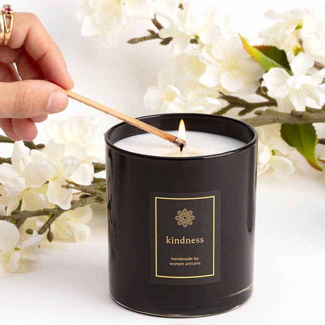 Bougie de solidarité - Gentillesse - Fait main pour la vente par Prosperity Candle