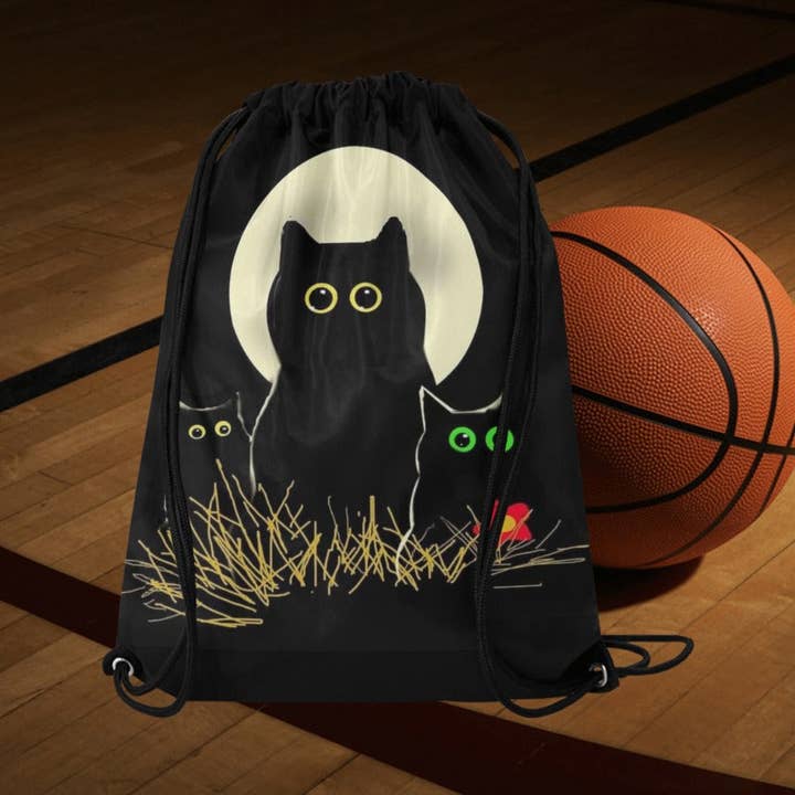 Night Cats træningstaske med snor for engroshandel hos Pioneer Kitty Market