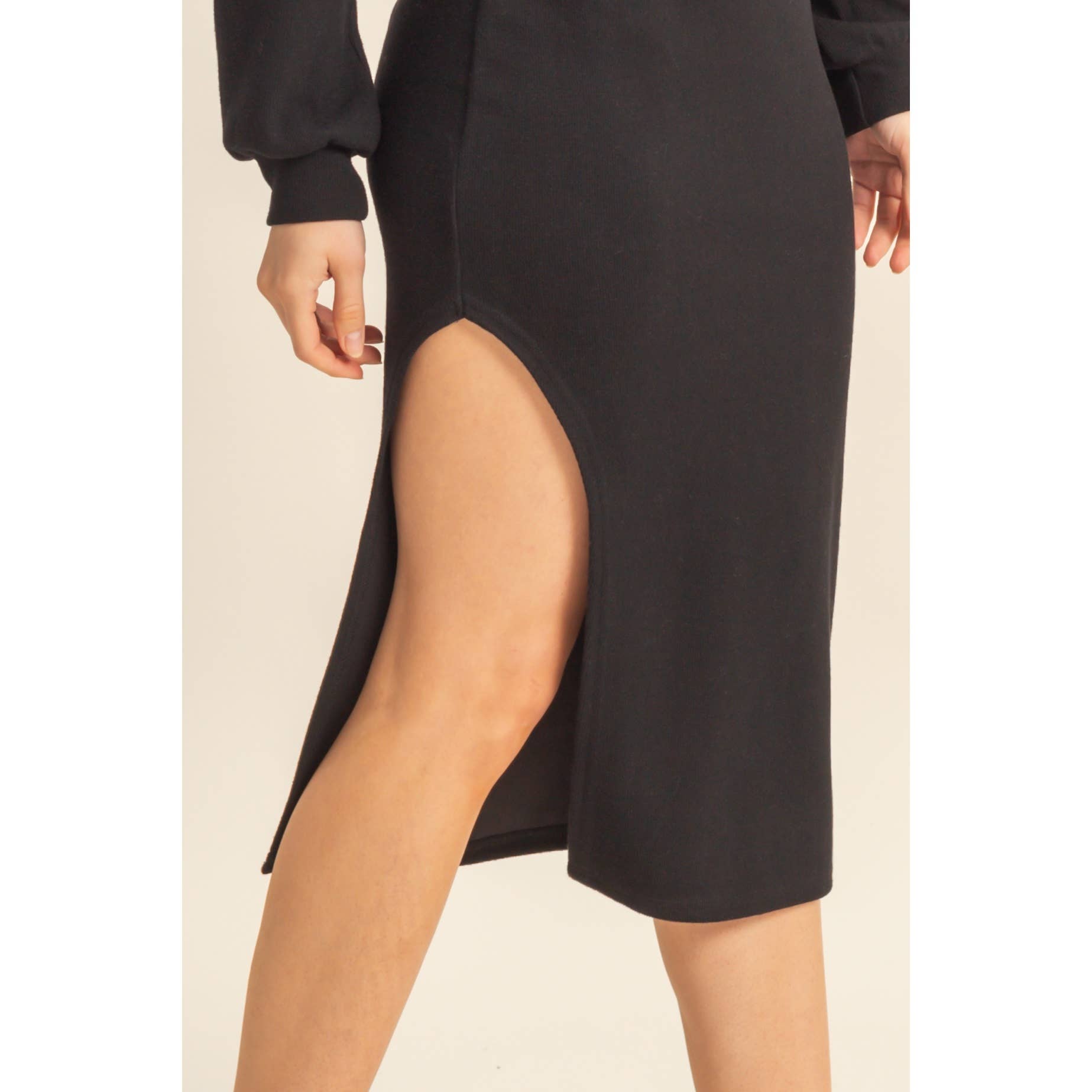 HYFVE - Vente Robe – femme - Ensemble Pull-over Tricoté et Robe Midi13