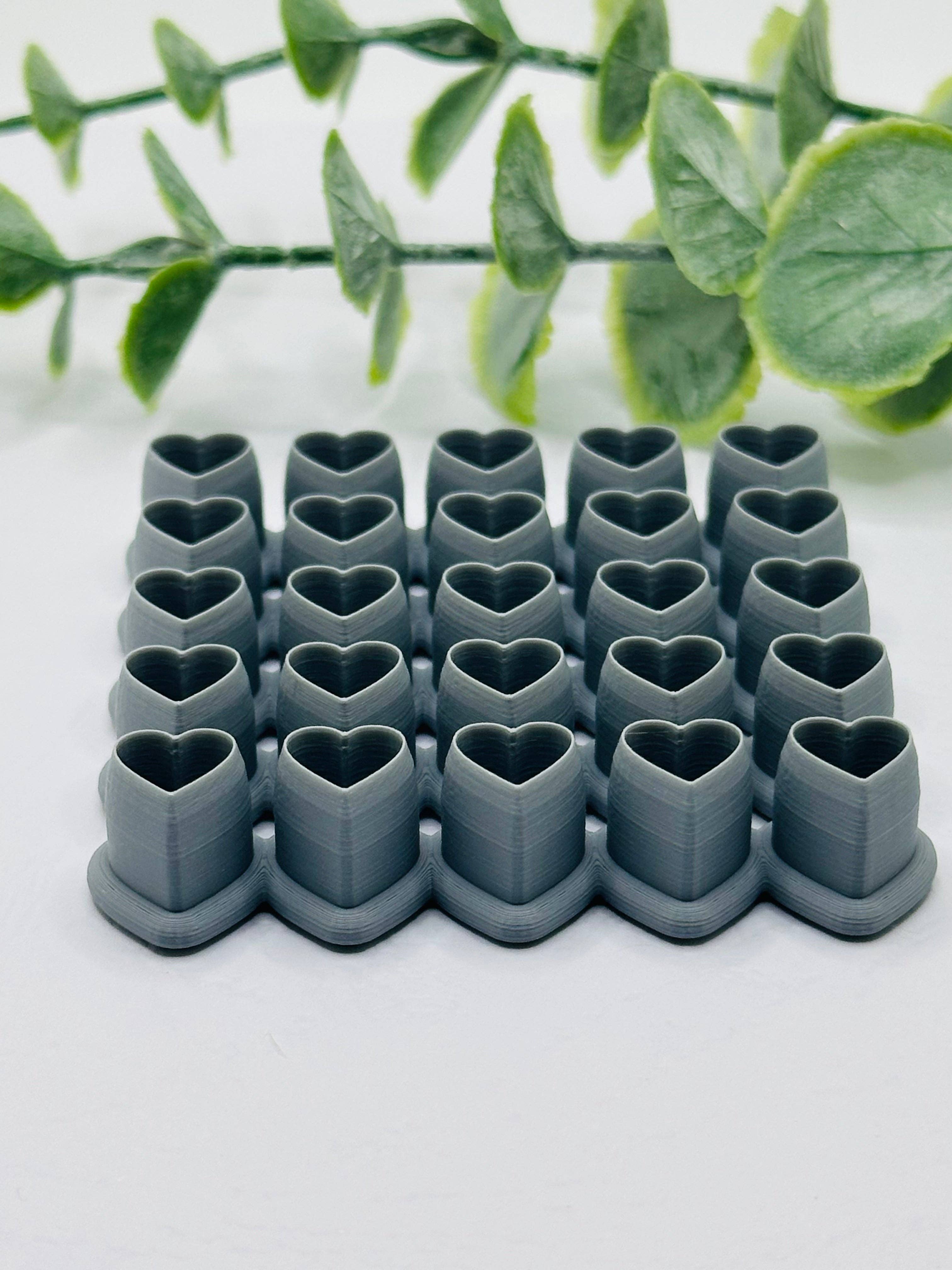 CaliLu Clay Co. - Wholesale Cookie Cutter - Heart Multi Cookie Cutter / Polymer Clay Cutter1