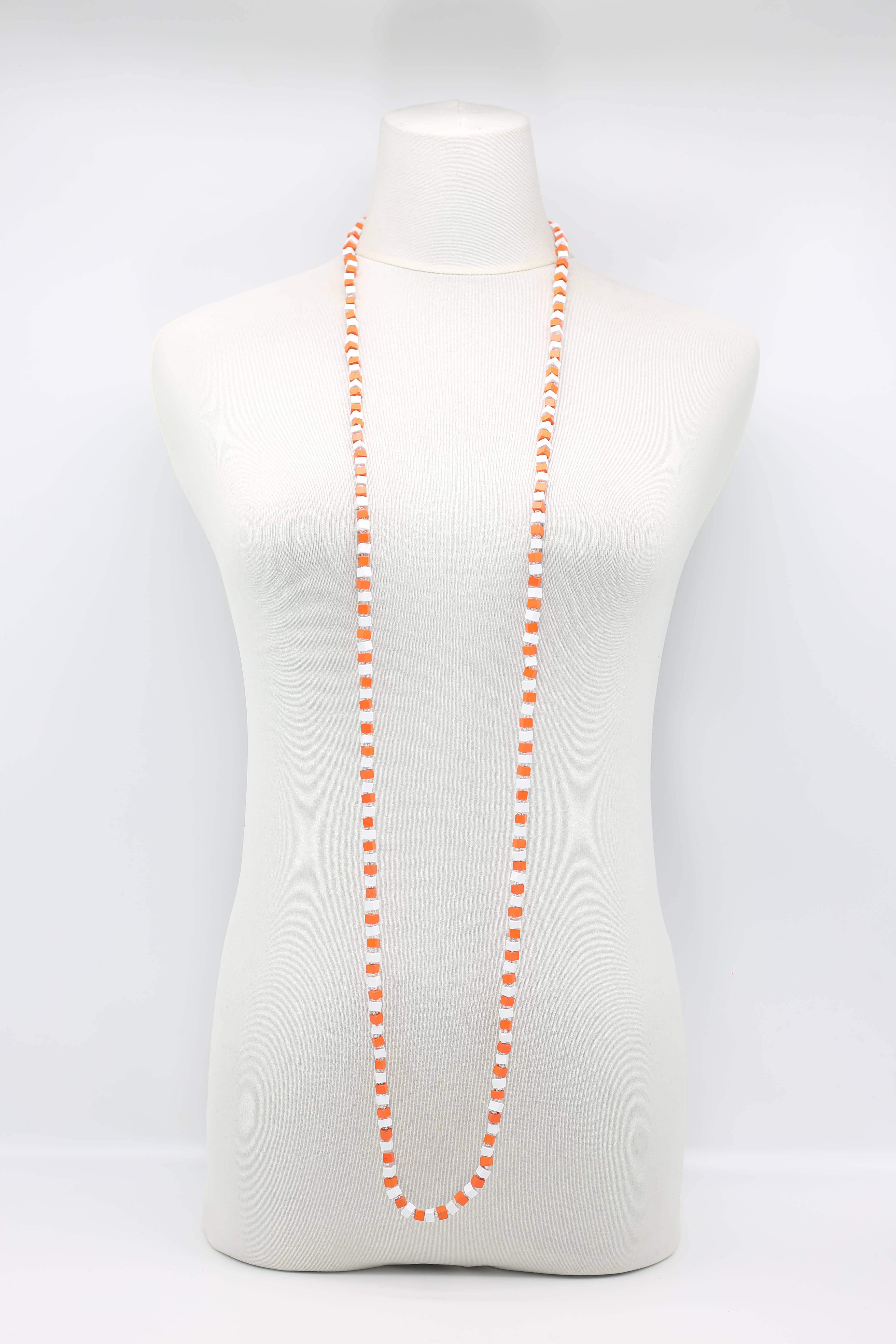 Jianhui London – Engroshandel Perlehalskæde – Den næste Pashmina halskæde Træperler - Mosaic Art84