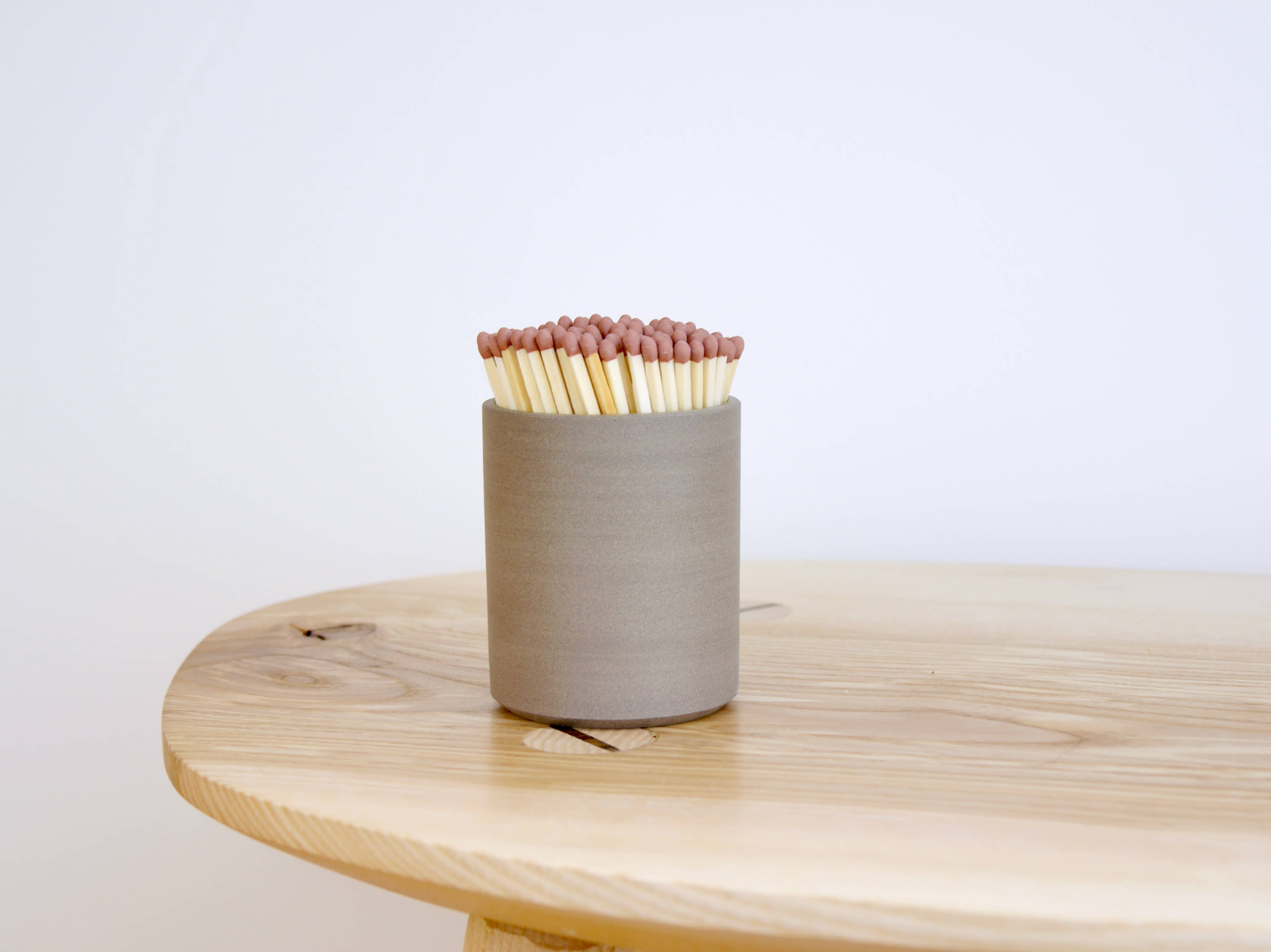 Throw to fire – wholesale Match holder – Eco-Friendly Handmade Ceramic Match Holder with Strike Paper1