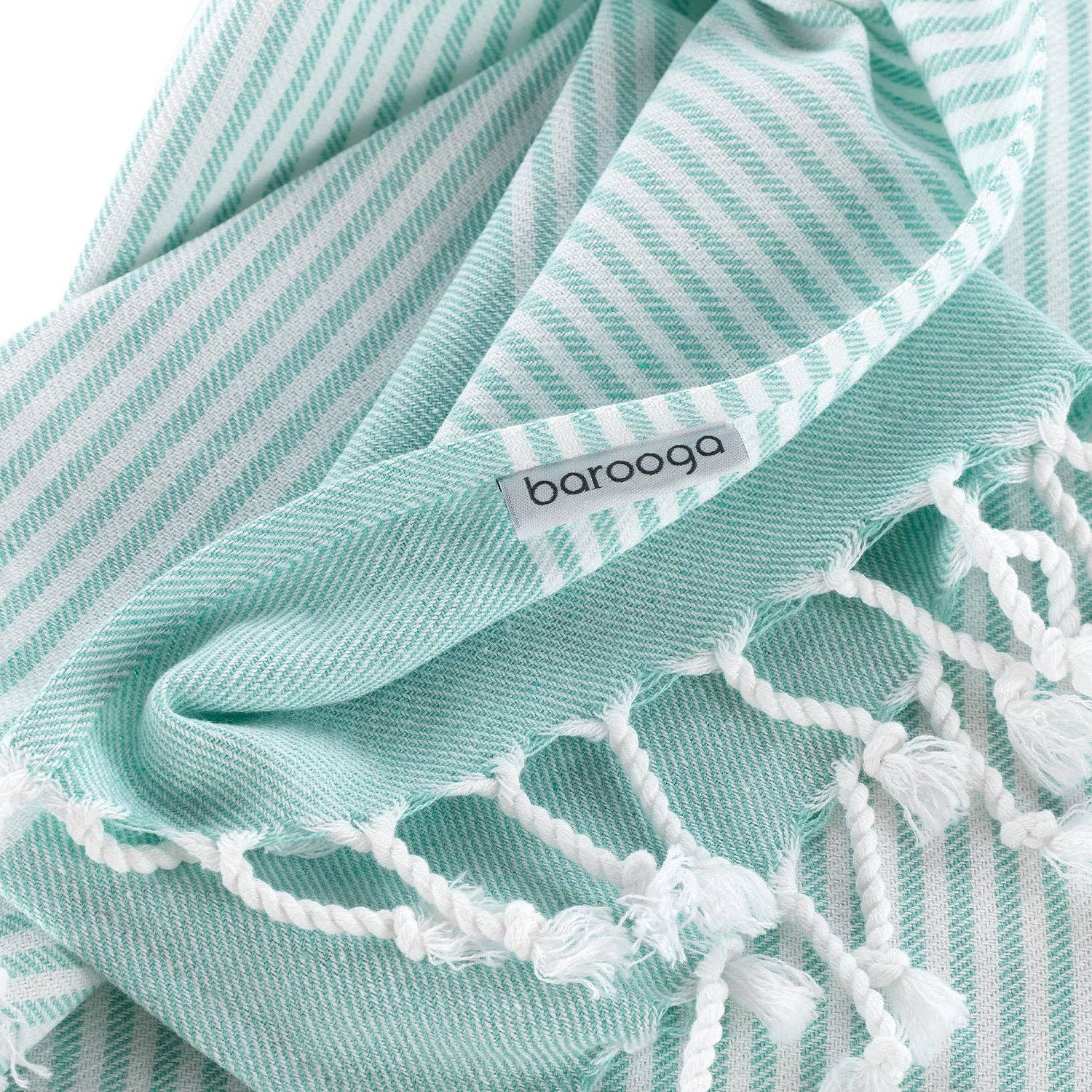 Barooga - Wholesale Hand Towel - Striped Turkish Hand Towels (Set of 3) 18 x 38 Inches18