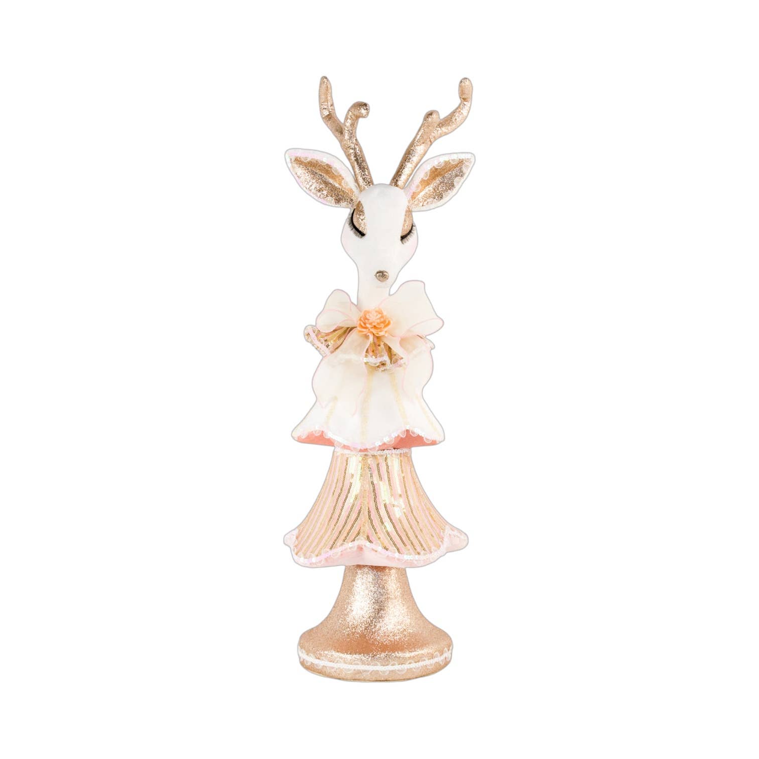 December Diamonds - Wholesale Christmas Decoration - 24in Wht Deer Tree0