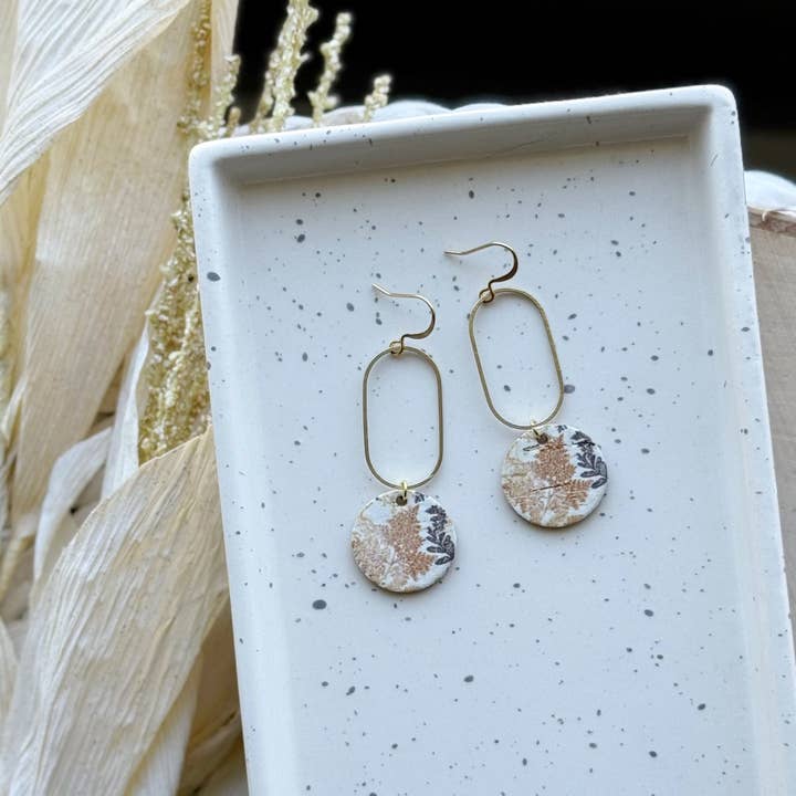 Wicket Goods - Wholesale Dangle Earrings - Cinta | Golden Leaves3