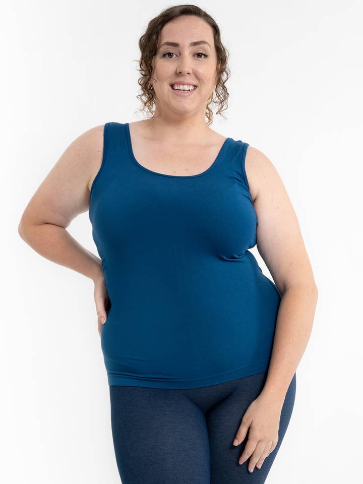 ELIETIAN - Wholesale Tank Top - Women's - Reversible Tank - Curvy Fit80