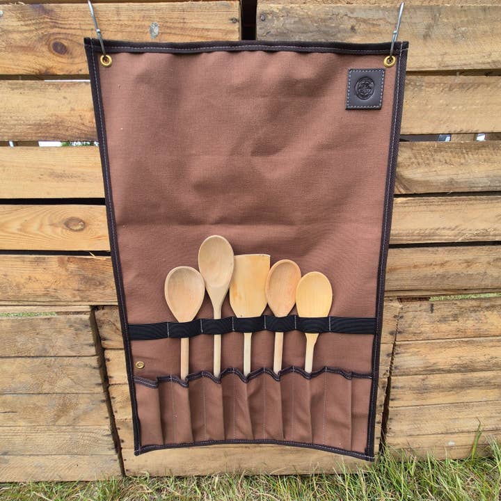 Camp Cookup Toolroll for wholesale by Journeyman Handcraft