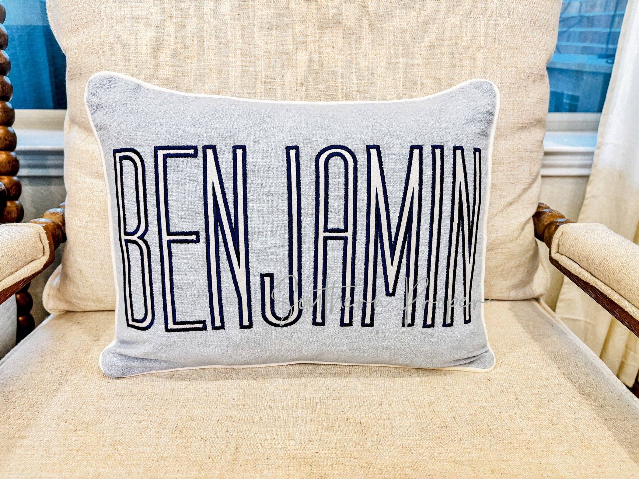 Southern Proper Blanks - Wholesale Bedding Pillowcase/Sham - Kids & Baby - Pillowcase - Piping Edge Linen/Cotton15