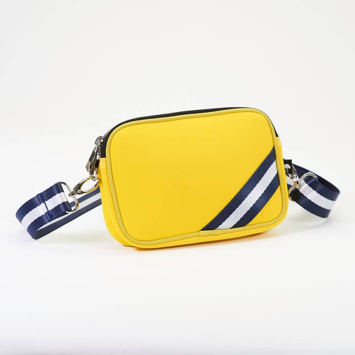 Neoprene Cross Body Bag - Yellow for wholesale by Go Emu - Lifestyle Accessories