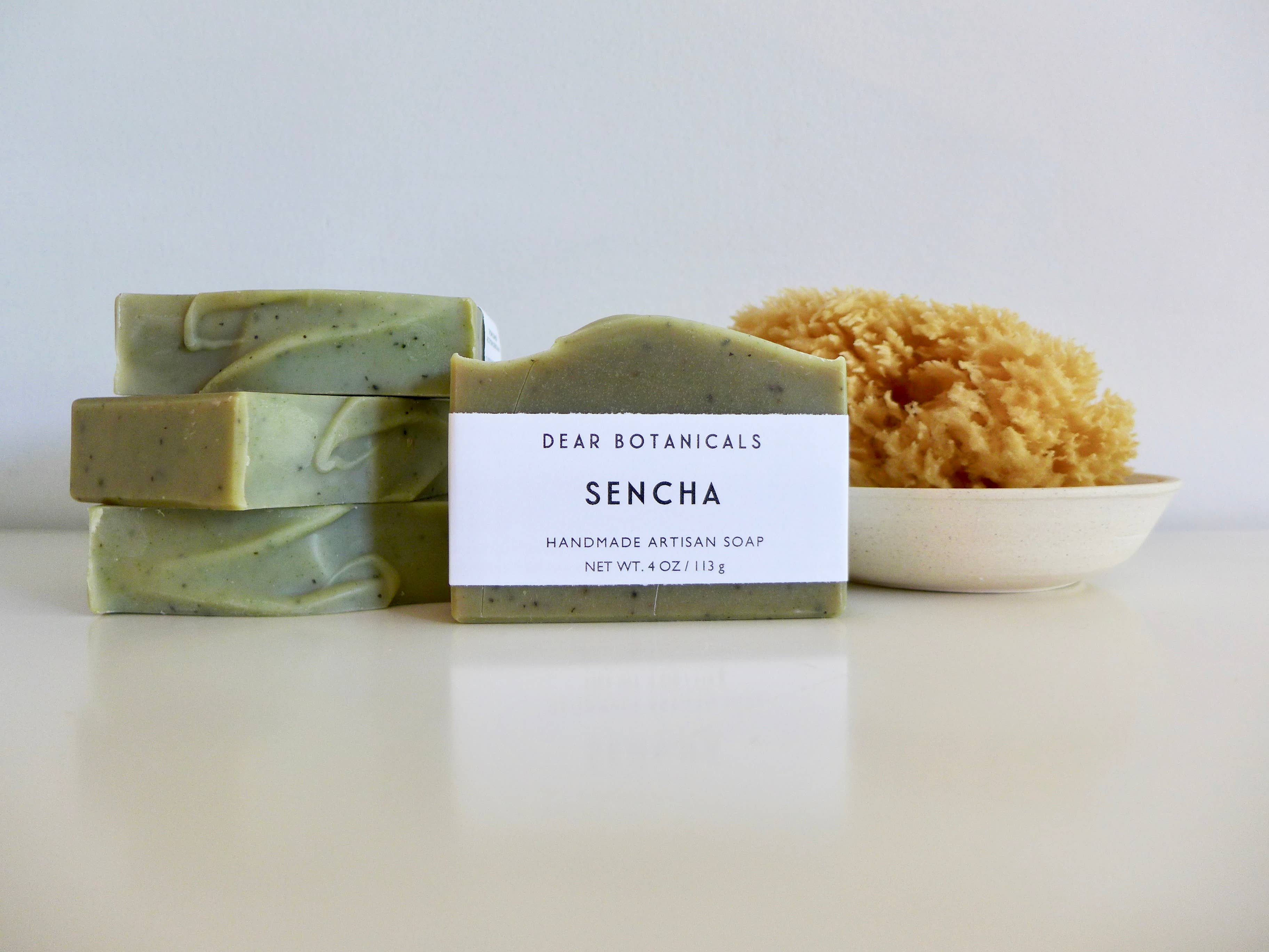 Dear Botanicals - Wholesale Bar Soap - Sencha (Green Tea) Soap2