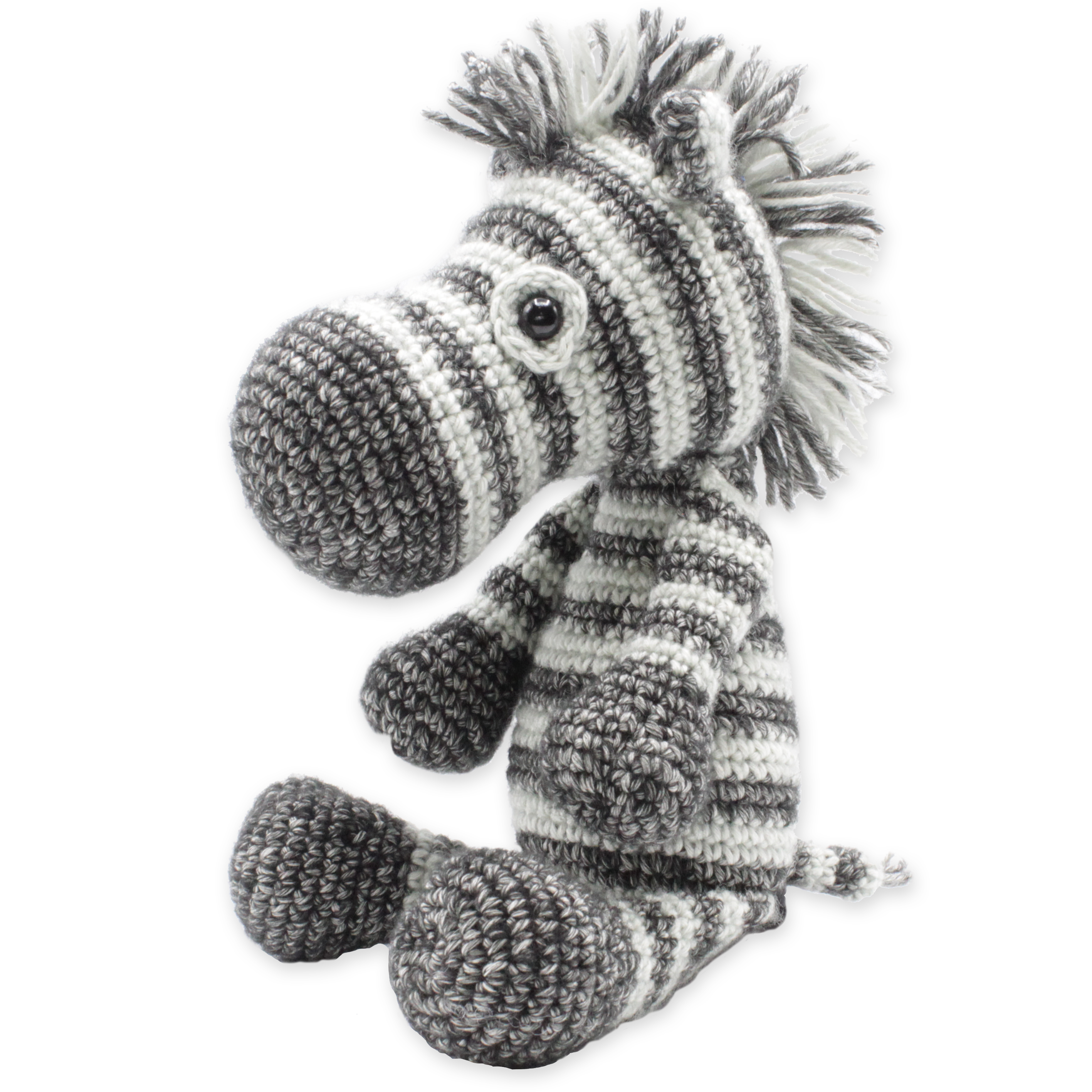 Hardicraft - Wholesale Knitting/Crochet Supplies - DIY Crochet Kit - Dirk Zebra4