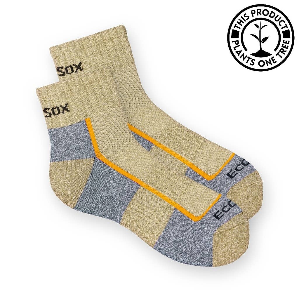 Ecosox - Wholesale Socks - Unisex - Hiking Quarter - Light Wgt 1/2 Cushion - Medium1