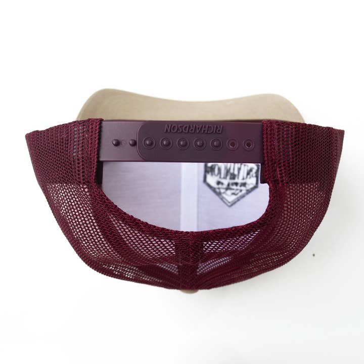 Of These Mountains I Sombrero I Richardson Snap-Back w/Off-Set Logo para venta al por mayor de Of These Mountains