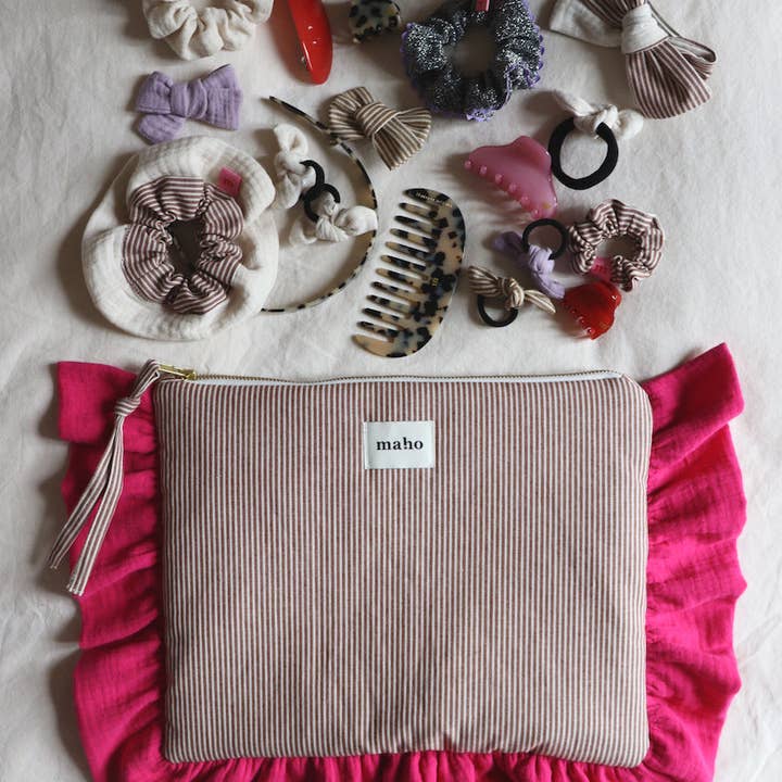 Maho - Wholesale Toiletry Bag - Women's - Sienna Fuchsia14