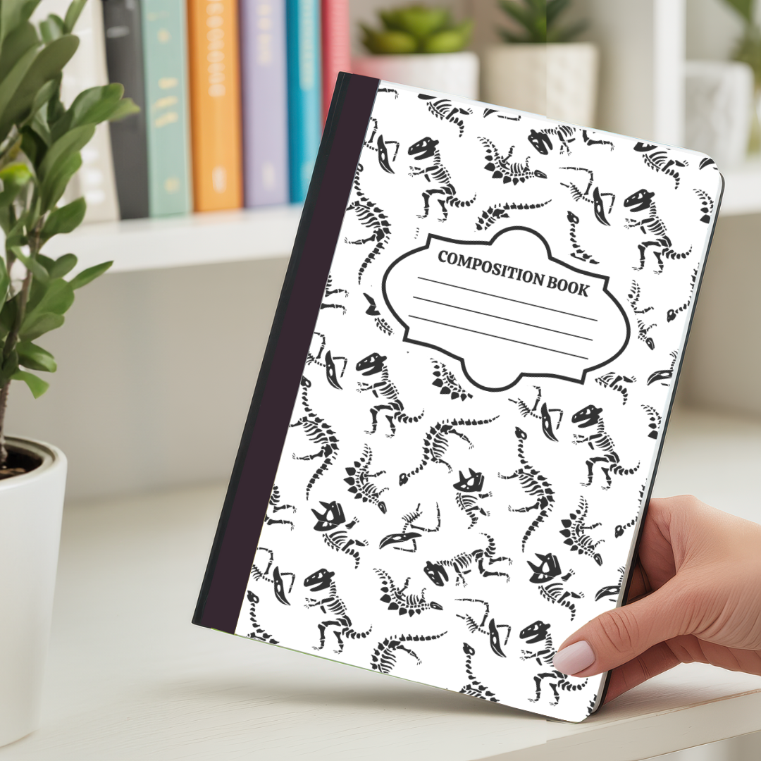 Oily Graphic Creations - Wholesale Journal Cover - Fossils-Composition Notebook Cover3