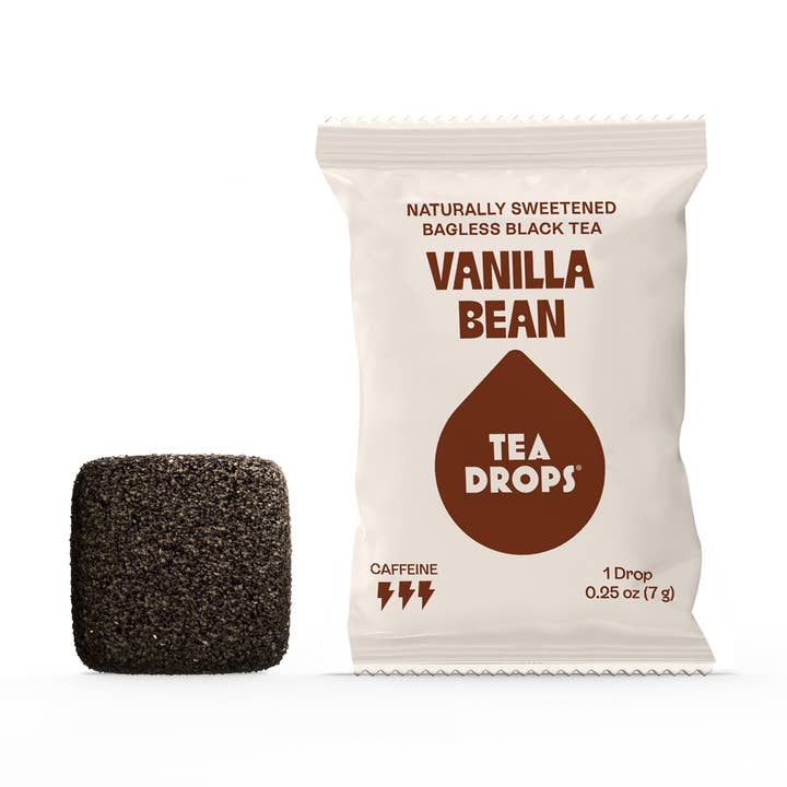 Tea Drops - Wholesale Tea Bags - Vanilla Bean Tea Single Serves - 30 Unit Bulk Bag0