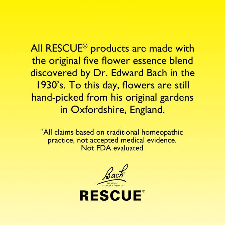 RESCUE & Bach Original Flower Remedies - Wholesale Oral Supplement/Vitamin - RESCUE Bach PASTILLES, Mixed Berry Flavor, Stress Relief 7
