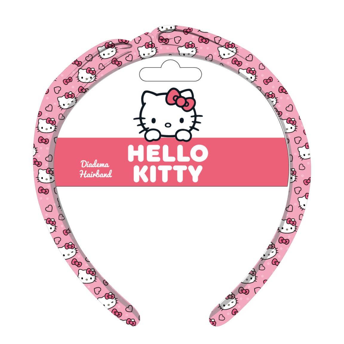 Mastoys, S.L. - Wholesale Hair Accessories Set - Kids - HELLO KITTY CHILDREN'S HEADBAND HAIR ACCESSORIES - 25000032260