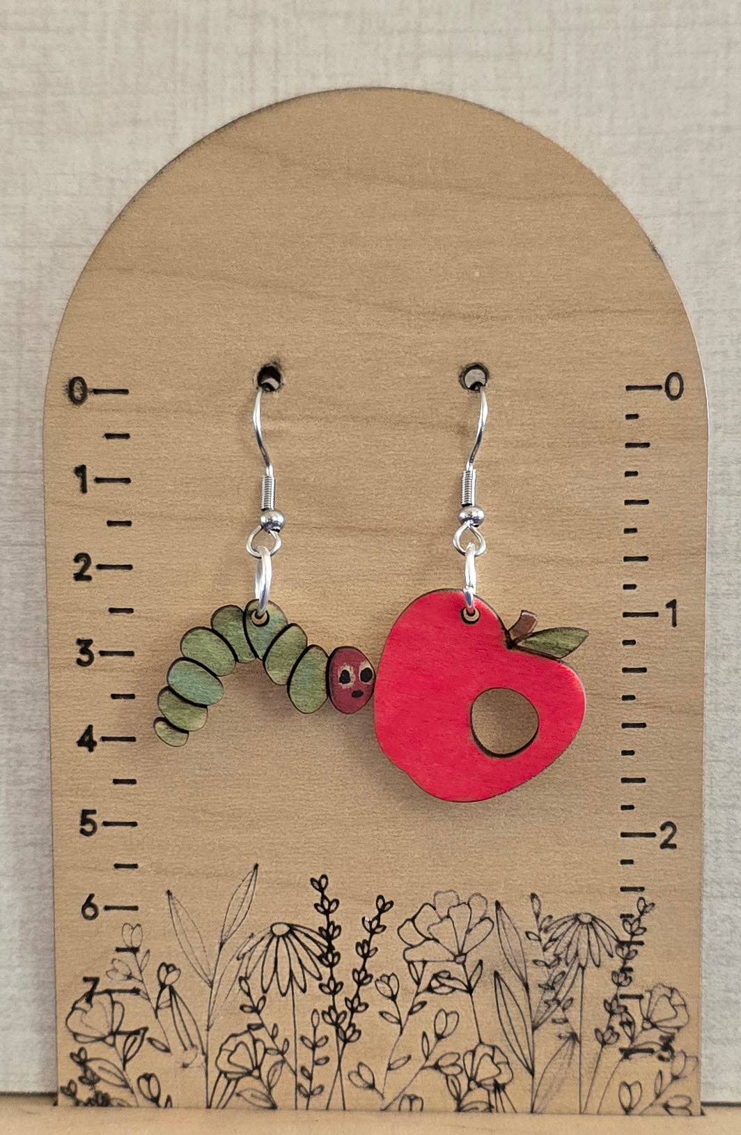Silver Birch Designs Jewelry - Wholesale Dangle Earrings - The Very Hungry Caterpillar Drop Earrings1