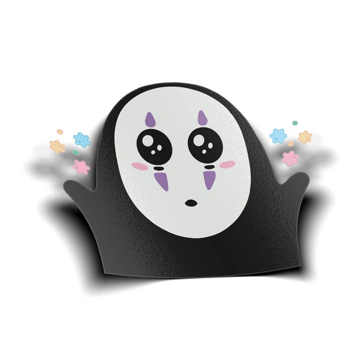 INGEN ANSIGTSKIGGER VINYLKLISTERMÆRKE for engroshandel hos Usagi x Usagi, LLC