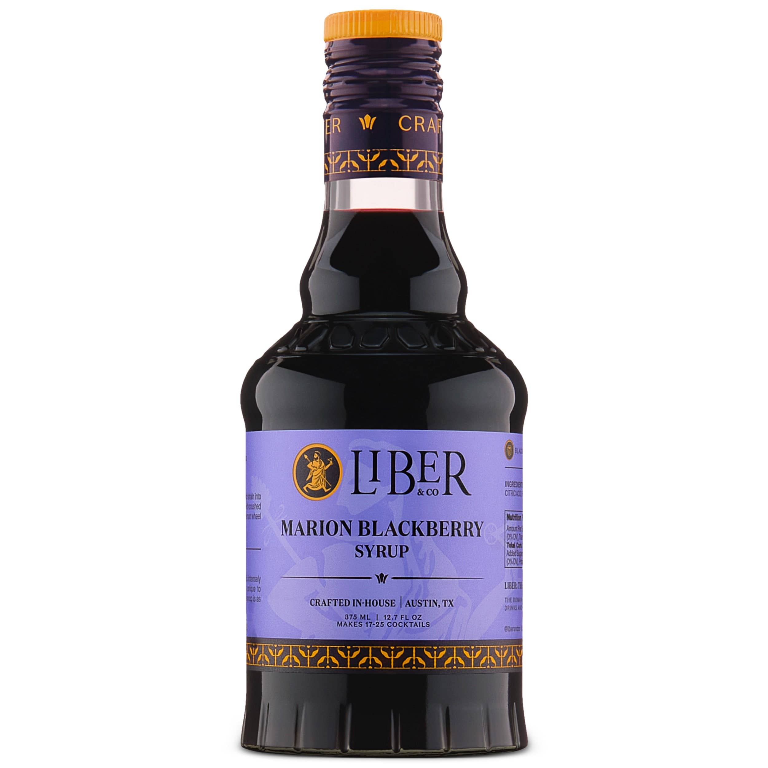 Liber & Co. - Wholesale Cocktail Mix/Syrup - Marion Blackberry Syrup4