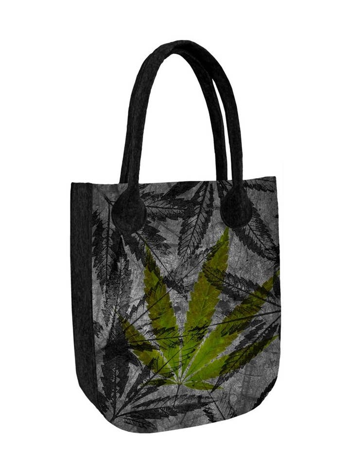 Green Borsa Shopper In Feltro Linea City Antracite Bertoni per la vendita all'ingrosso da parte di IngrossoBertoni by INCI Srl