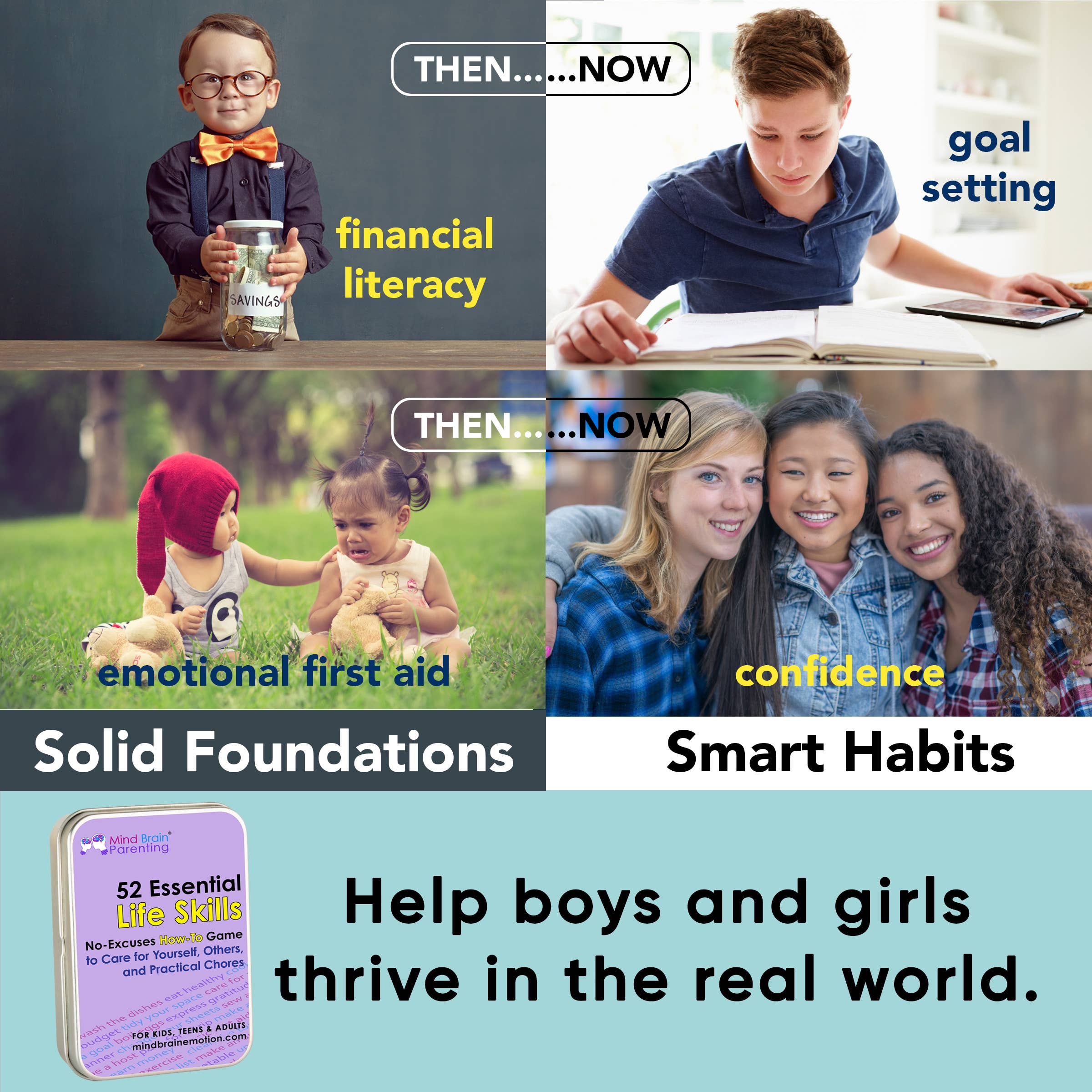 Mind Brain Emotion – Großhandel Kartenspiele – 52 Grundlegende Lebenskompetenzen6