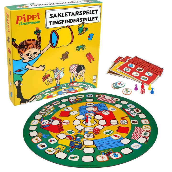 Barbo Toys - Wholesale Board Game - Pippi Tingfinder Spillet DK / SE