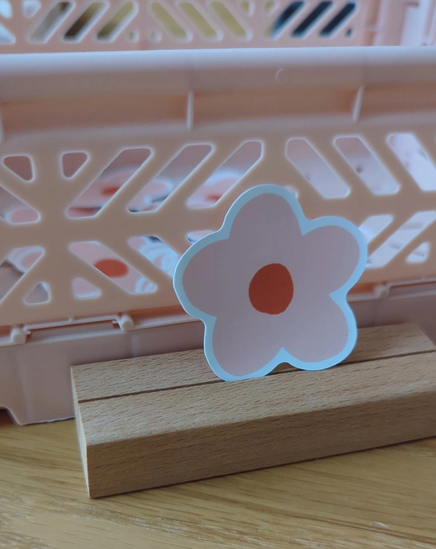 LE PAPIER GRAPHIQUE - Wholesale Sticker - Fleur Rose (Pink Flower) - Stickers1