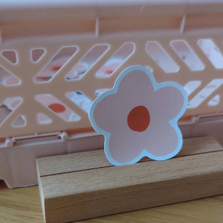 LE PAPIER GRAPHIQUE - Wholesale Sticker - Fleur Rose (Pink Flower) - Stickers1