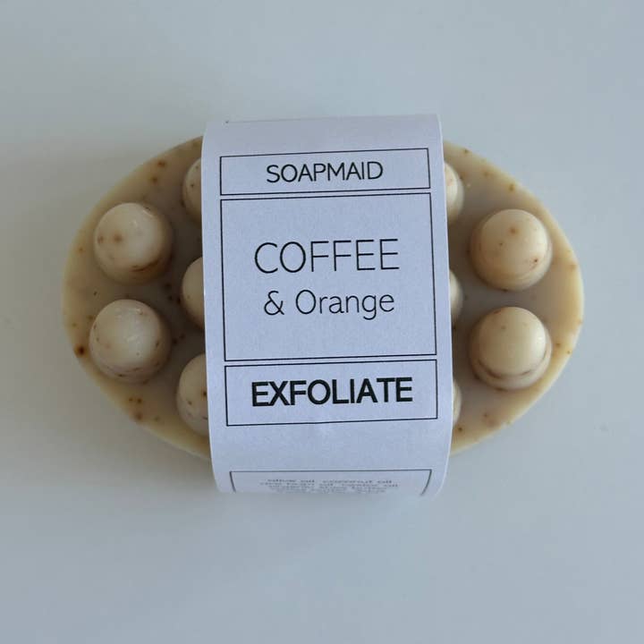 Soapmaid Australia - Wholesale Bar Soap - Coffee & Orange Exfoliating Soap Bar1