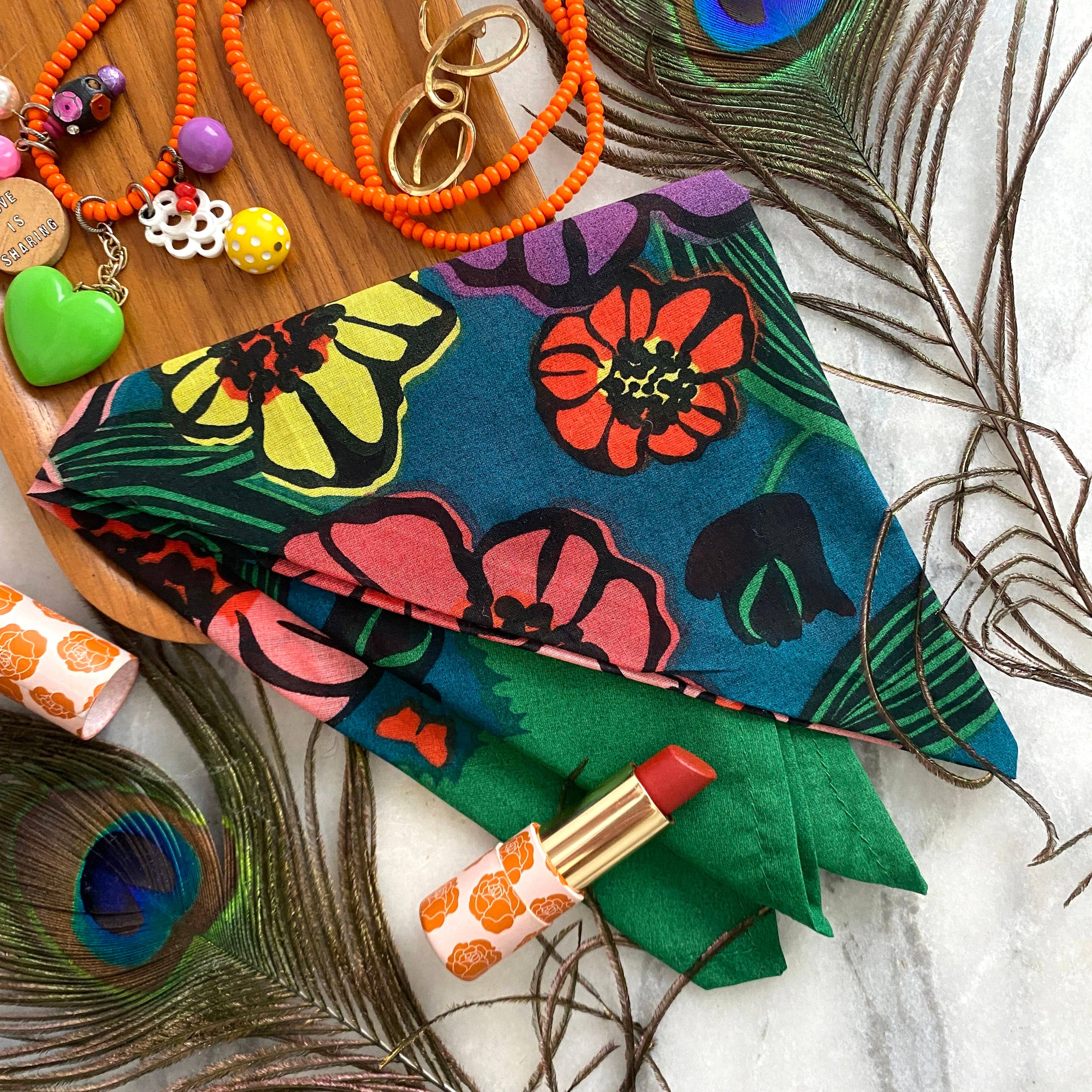 Elizabeth Grubaugh - Vendita all'ingrosso Sciarpa - Donna - Fazzoletto Fullbloom5