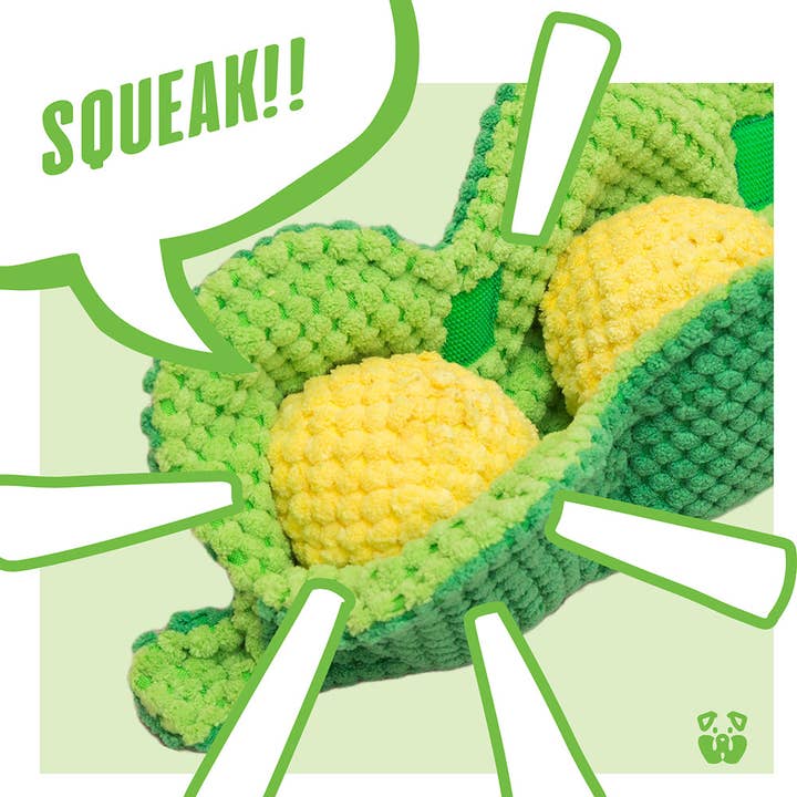 PAWTY Dog Toys - Venta al por mayor Juguete para morder - Perros - Juguete interactivo para perro con diseño de vaina de guisantes5