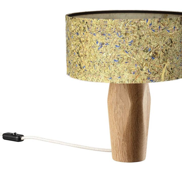 LeuchtNatur GmbH – Engroshandel Skrivebordslampe – Pura kornblomst & eg sengelampe