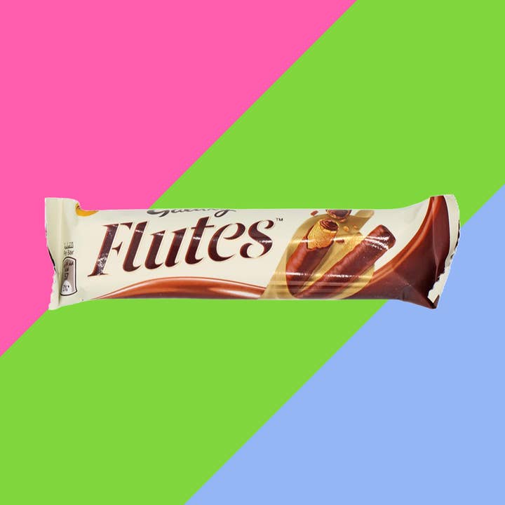 Gaffney's Sweets & Treats Wholesale - Wholesale Chocolate Bar - Galaxy Flutes Bar 12x22.5g Bars (Egypt)