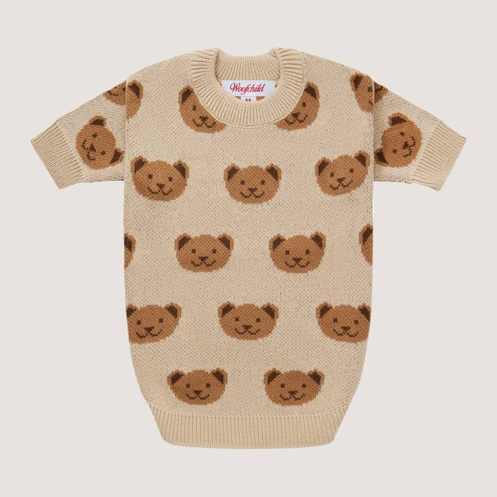 Toffee Teddy Dog Sweater for wholesale by Woofchild