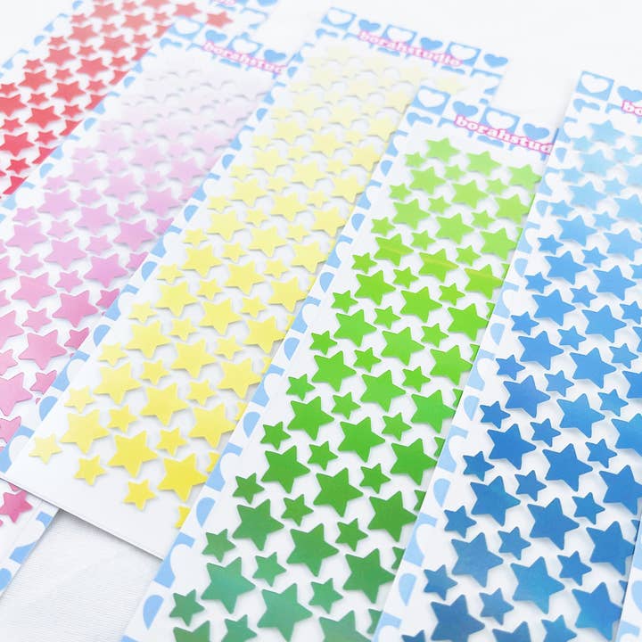 Gradient Stars (8 colors) for wholesale by Borah Studio