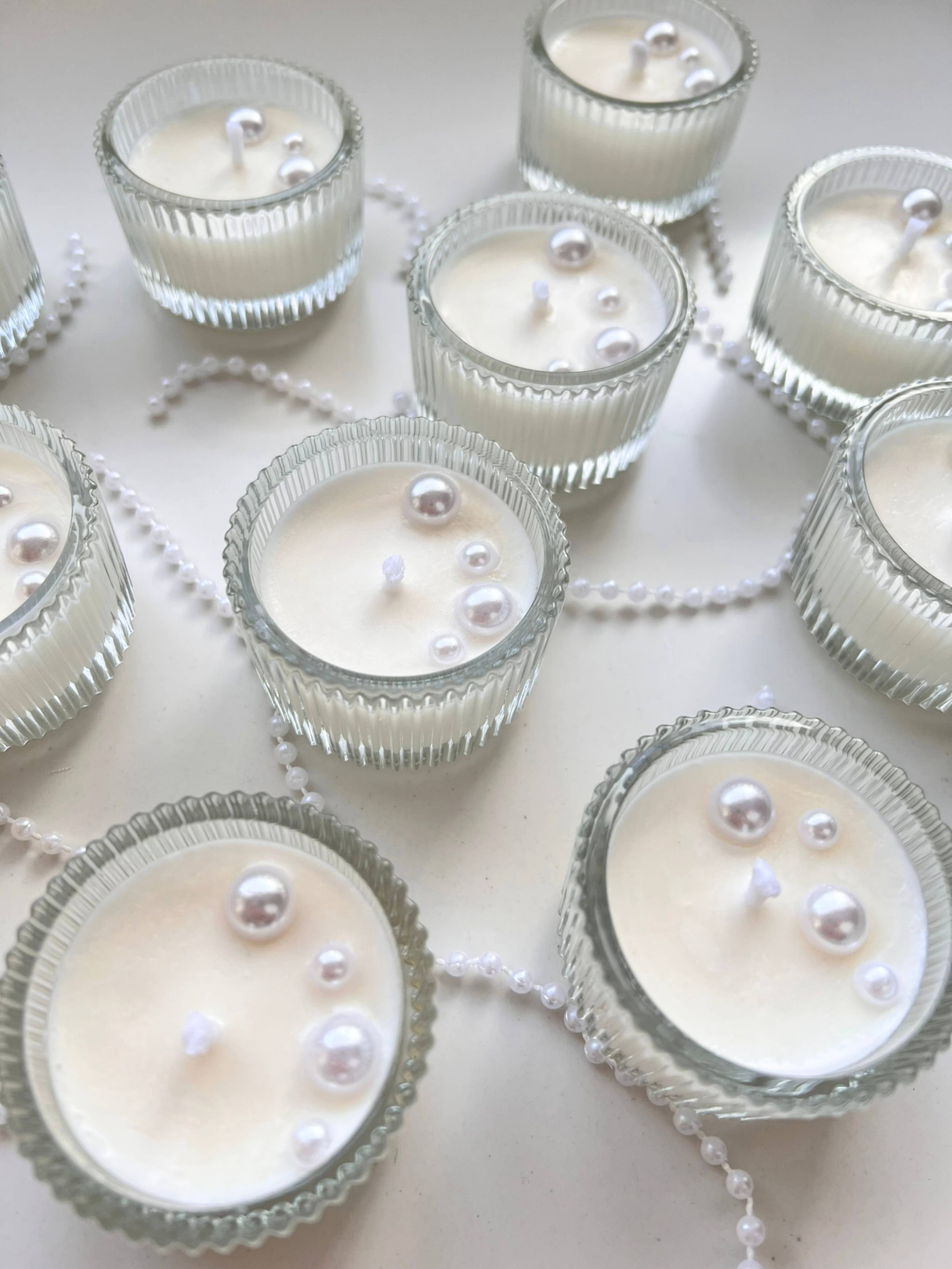 Studio Rein - Wholesale Party Favor - Mini Pearl Candles for Bridal Shower, Wedding, Engagement3