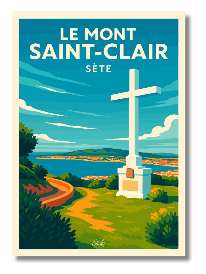 Display Mont Saint-Clair Sète for wholesale by ELIOKA