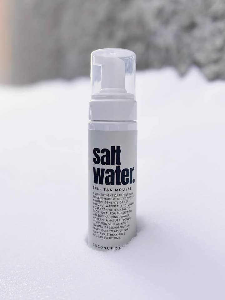 Selbstbräunungsmousse - Coconut Dark für den Großhandel von Salt Water Tan