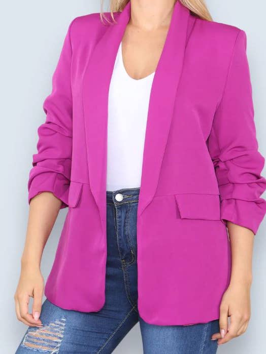 Blazer à manches bouffantes oversize pour la vente par Kurt Muller