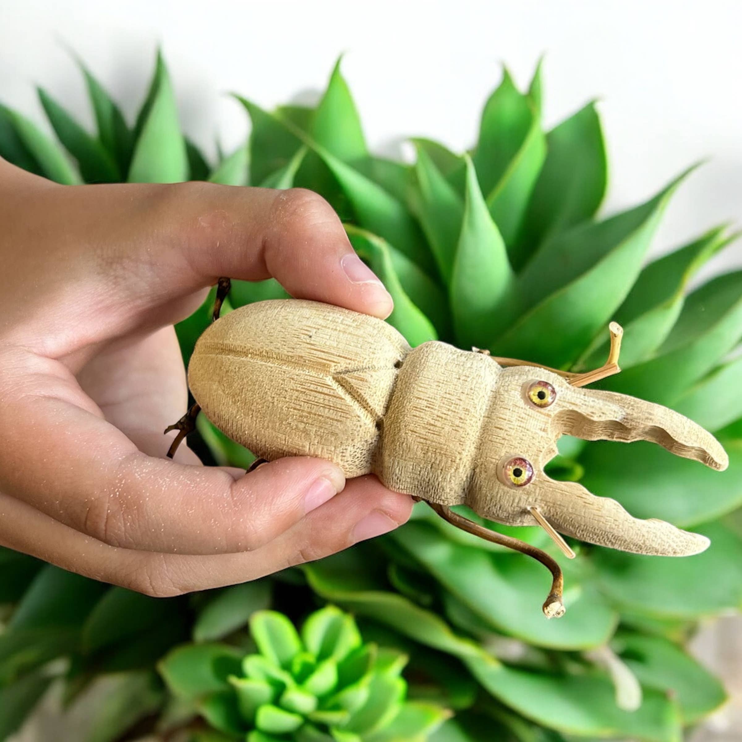 Bamboo Switch - Wholesale Wood Toy - Kids - Handmade Bamboo Bugs & Turtle | Kids Toy Gift Bestseller3