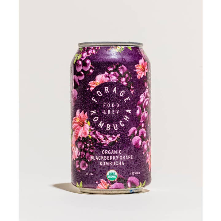Forage Kombucha - Wholesale Kombucha - Blackberry Grape Kombucha3