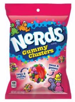 iSweet.ca - Wholesale Gummy - Peg Bag-Wonka Nerds Gummy clusters 5 oz x1 unit