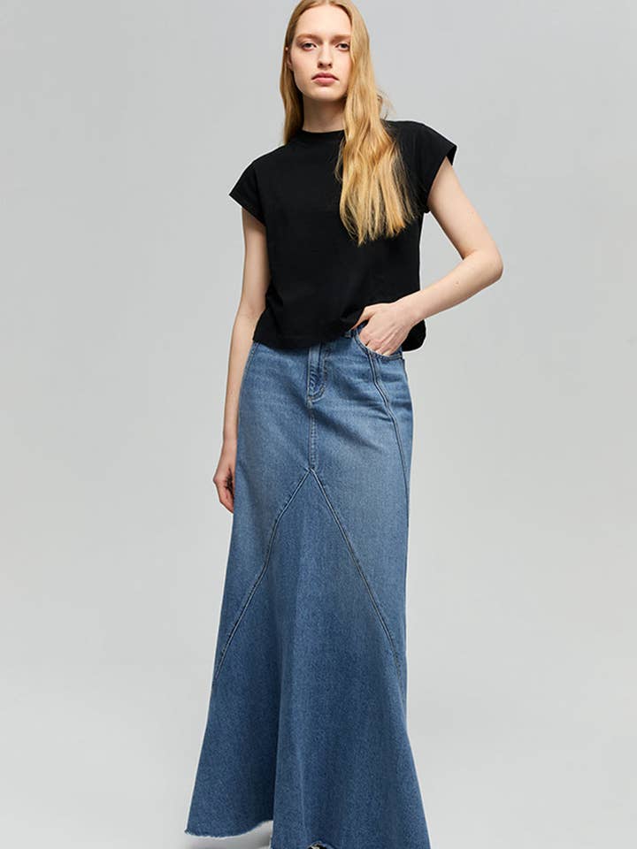 Saia de Ganga Ondas do Oceano por atacado de Hey Joanie