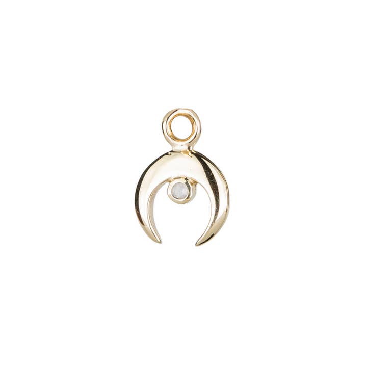 KYOTI - Wholesale Pendant/charm necklace - Crescent Moon Charm