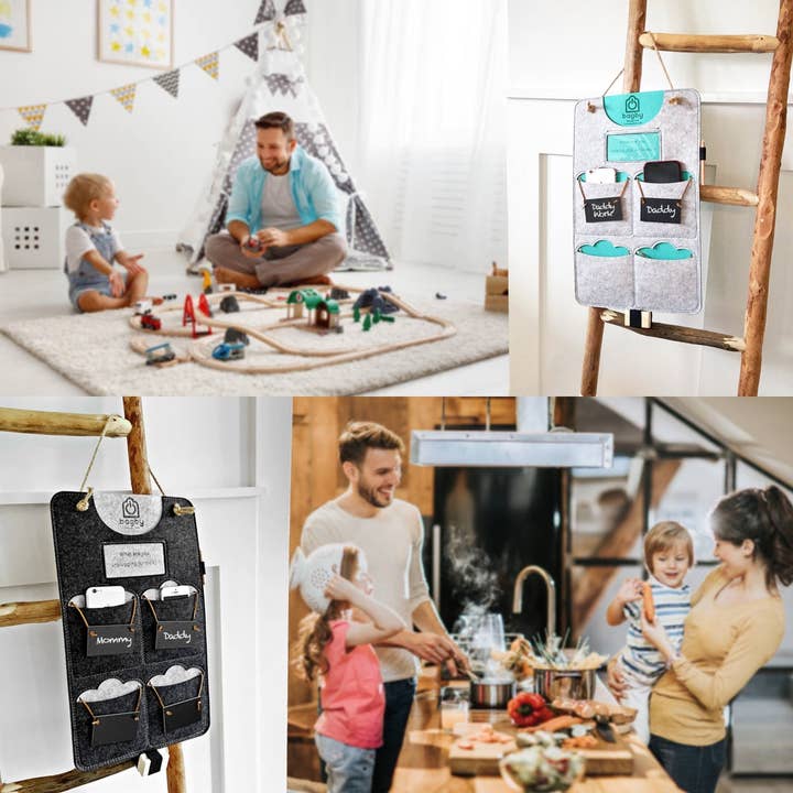 Bagby - Wholesale Phone/Tablet Stand - Bagby Social - Mindful MultiPocket Phone Holder (4 Pockets)4