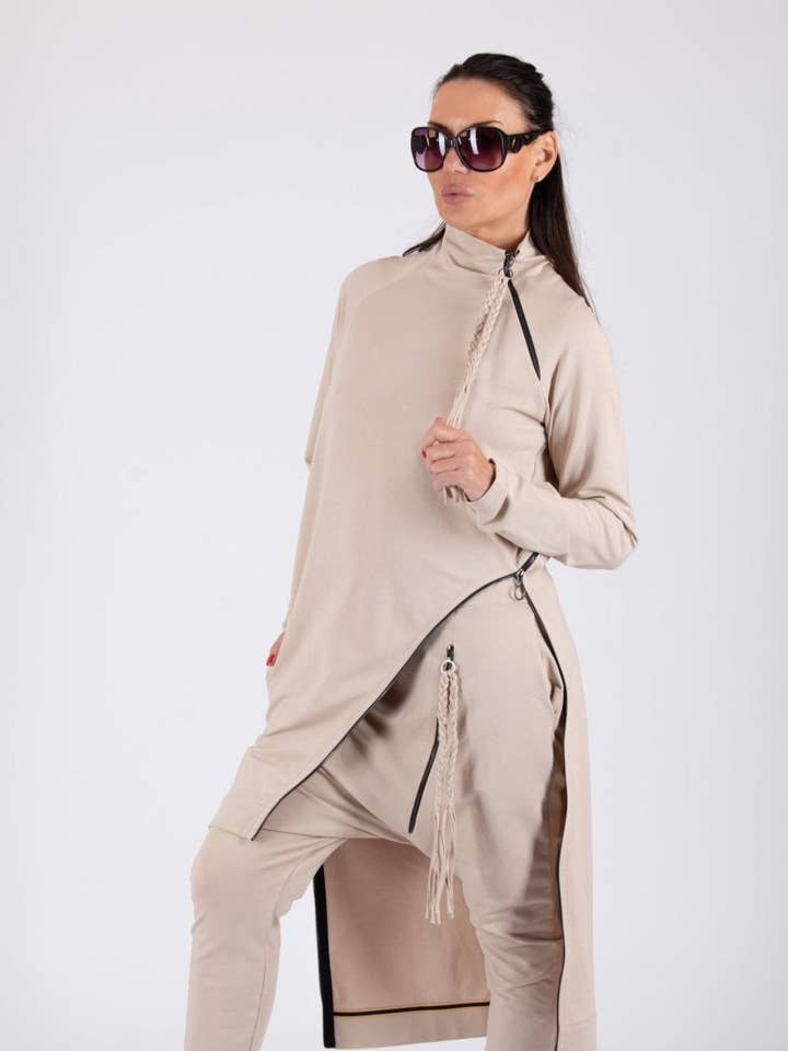 Sudadera de algodón Terry GLORIA para venta al por mayor de EUG fashion