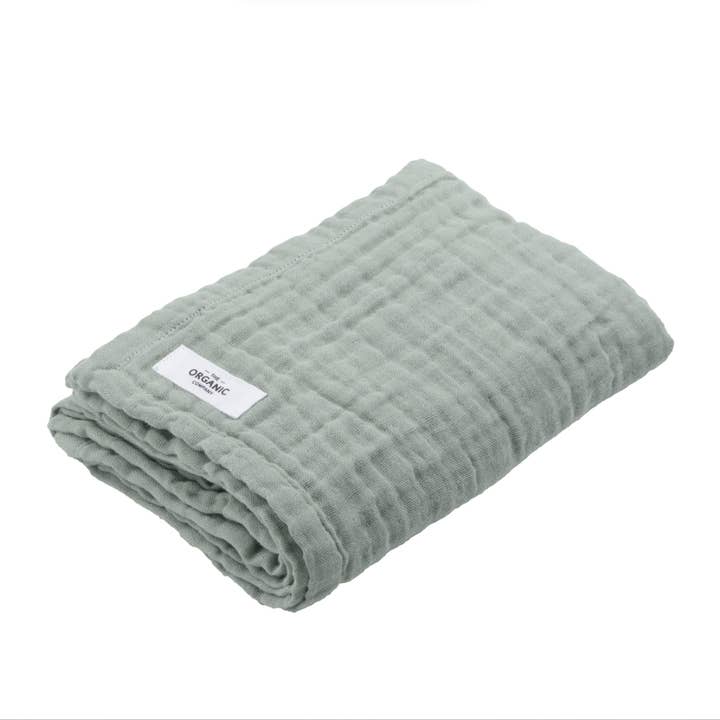 FINE Hand Towel - Dusty Mint for wholesale by The Organic Company