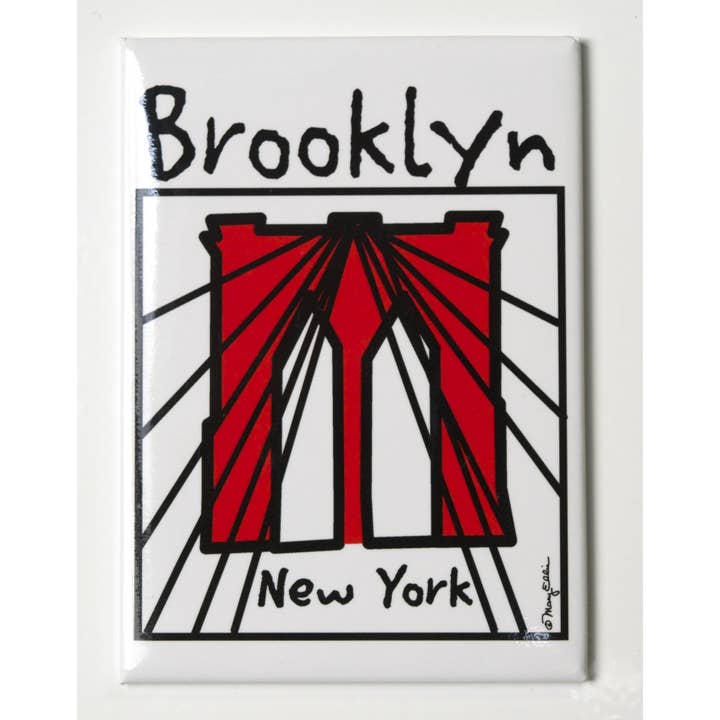 Mary Ellis - Wholesale Magnet - Brooklyn Bridge Magnet | Brooklyn New York Souvenir Gift
